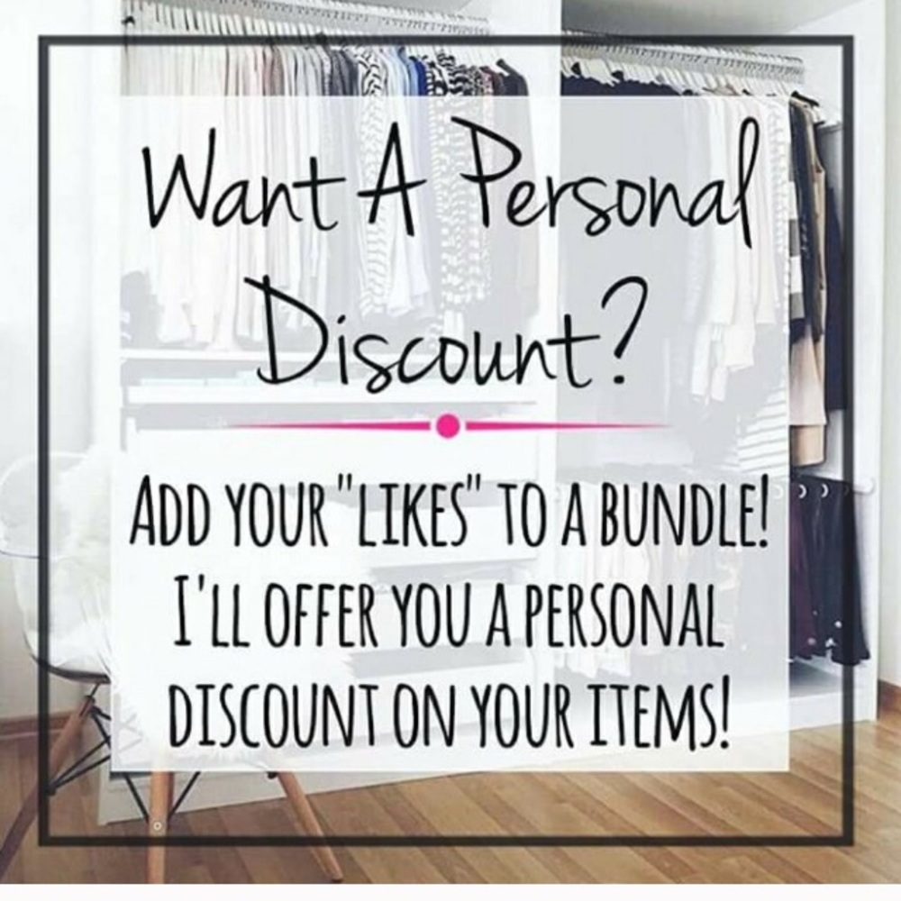 Personal discount